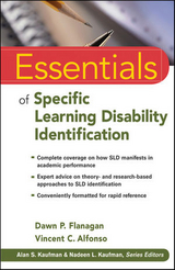 Essentials of Specific Learning Disability Identification - Dawn P. Flanagan, Vincent C. Alfonso