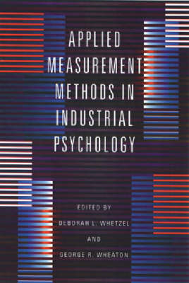 Applied Measurement Methods in Industrial Psychology - 