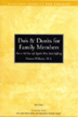Do's & Don'ts for Family Members Workbook