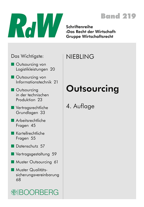 Outsourcing - Jürgen Niebling