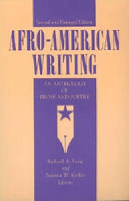 Afro-American Writing - 