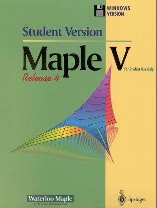 Maple V: Student Version - Waterloo Waterloo Maple Incorporated  Ontario  Canada