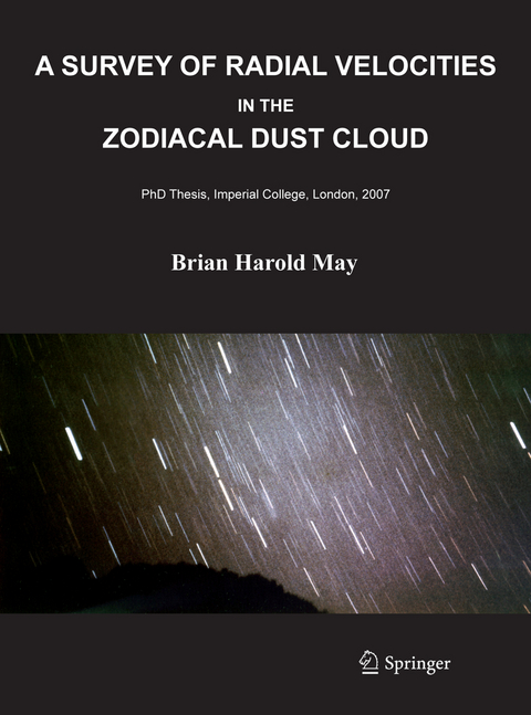 A Survey of Radial Velocities in the Zodiacal Dust Cloud - Brian May