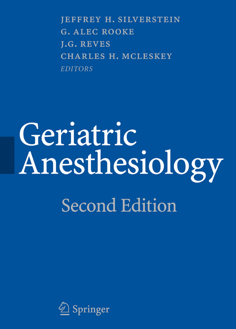 Geriatric Anesthesiology - 