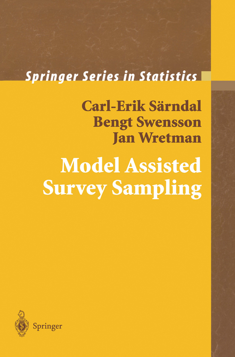 Model Assisted Survey Sampling - Carl-Erik Särndal, Bengt Swensson, Jan Wretman