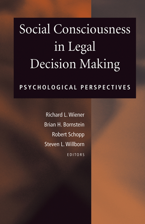 Social Consciousness in Legal Decision Making - 