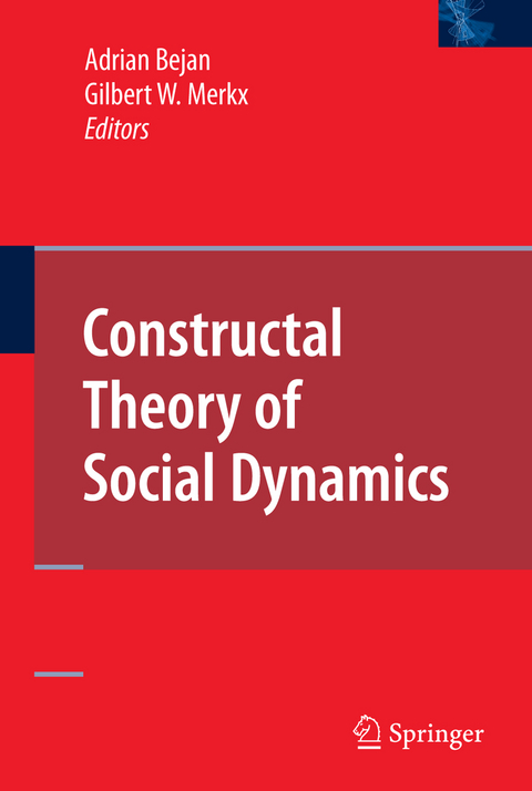 Constructal Theory of Social Dynamics - 