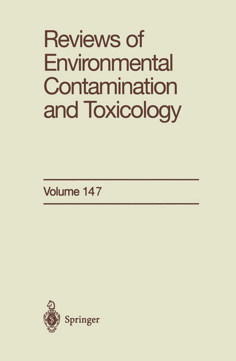 Reviews of Environmental Contamination and Toxicology - George W. Ware