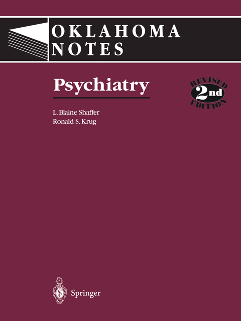 Psychiatry - Lawrence B. Shaffer, Ronald S. Krug