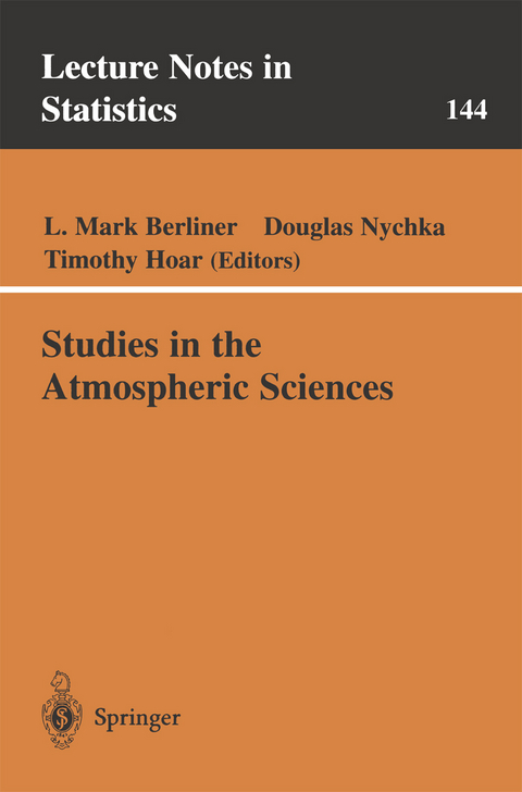 Studies in the Atmospheric Sciences - 