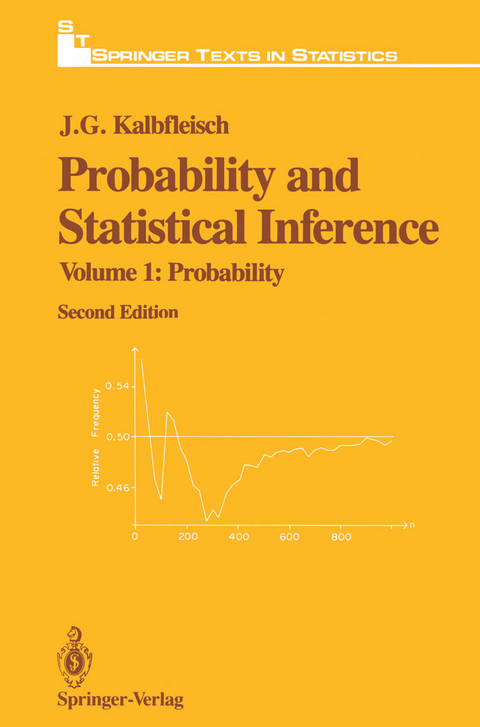 Probability and Statistical Inference - J.G. Kalbfleisch