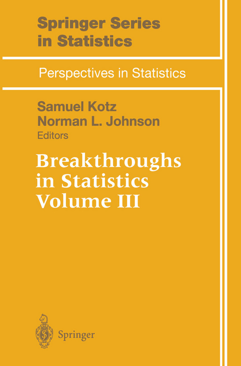 Breakthroughs in Statistics - 