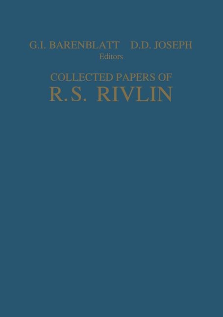 Collected Papers of R.S. Rivlin - 