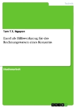 Excel als Hilfswerkzeug für das Rechnungswesen eines Konzerns - Tam T. T. Nguyen