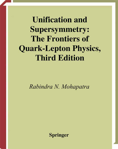 Unification and Supersymmetry - Rabindra N. Mohapatra
