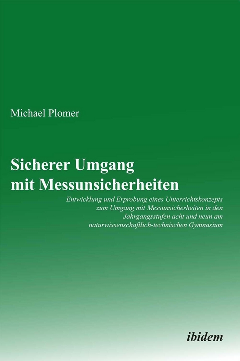 Sicherer Umgang mit Messunsicherheiten - Michael Plomer