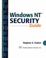 Windows NT Security Guide - Stephen A. Sutton