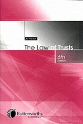 The Law of Trusts - J. G. Riddall