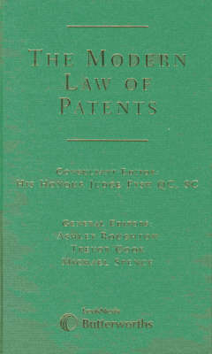 The Modern Law of Patents - 