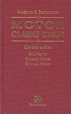 Bingham and Berryman's Motor Claims Cases - Paul J. Taylor, Timothy Oliver, Michael Pether, Leonard Bingham