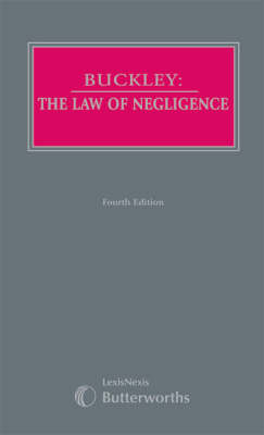 The Law of Negligence - R. A. Buckley