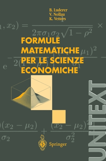 Formule matematiche per le scienze economiche - B. Luderer, V. Nollau, K. Vetters