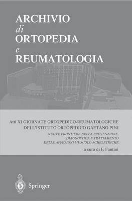 Archivio DI Ortopedia E Reumatologia - 