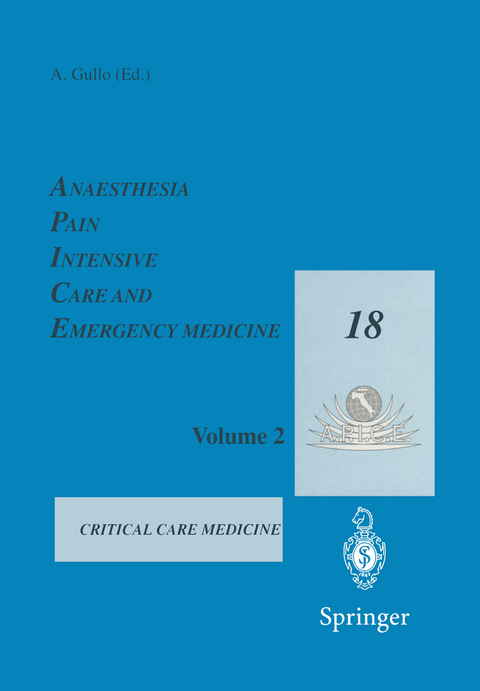 Anaesthesia, Pain, Intensive Care and Emergency Medicine — A.P.I.C.E. - 