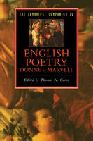 Cambridge Companion to English Poetry, Donne to Marvell - 