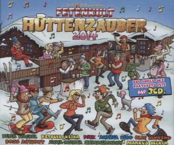 Fetenkult - Hüttenzauber 2014, 3 Audio-CDs -  Various