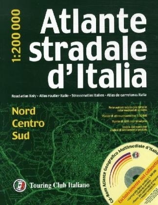 Autoatlas Italien, 3 Bde. m. CD-ROM. Atlante stradale d' Italia, 3 Bde. m. CD-ROM. Road atlas Italy, 3 Vol. w. CD-ROM. Atlas routier Italie, 3 Bde. m. CD-ROM. Atlas carreteras Italia, 3 Bde. m. CD-ROM