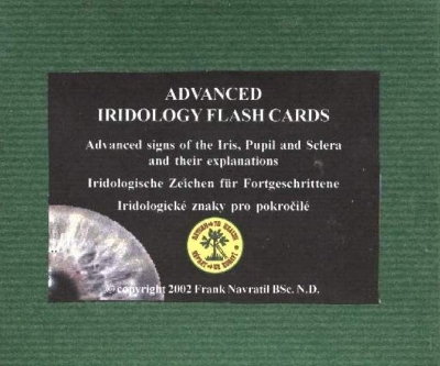 Advanced Iridology Flash Cards - Frank Navratil