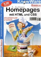 Homepages mit HTML und CSS - Johann-Christian Hanke