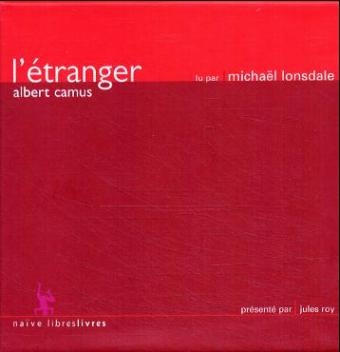 L' etranger, 3 Audio-CDs. Der Fremde, 3 Audio-CDs, französische Version - Albert Camus