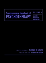 Comprehensive Handbook of Psychotherapy, Cognitive-Behavioral Approaches - 