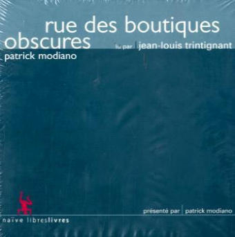 Rue des boutiques obscures, 5 Audio-CDs - Patrick Modiano