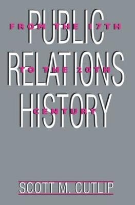 Public Relations History - Scott M. Cutlip