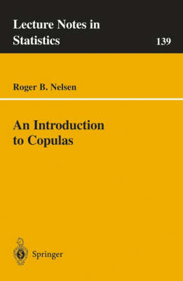 Introduction to Copulas -  Roger B. Nelsen