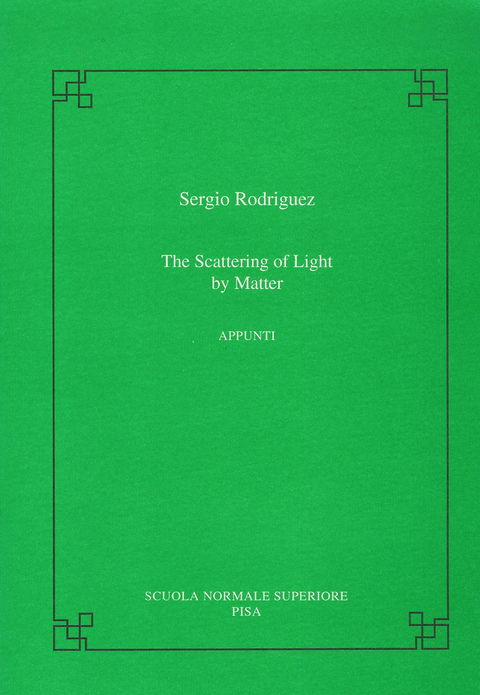 The scattering of light by matter - Sergio Rodriguez