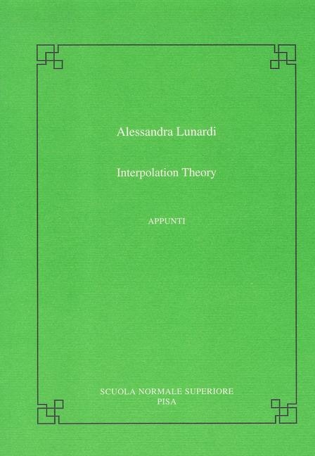 Interpolation Theory - Alessandra Lunardi