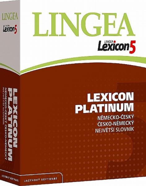 Lingea Lexicon 5 - Platinum Wörterbuch Tschechisch-Deutsch / Deutsch-Tschechisch