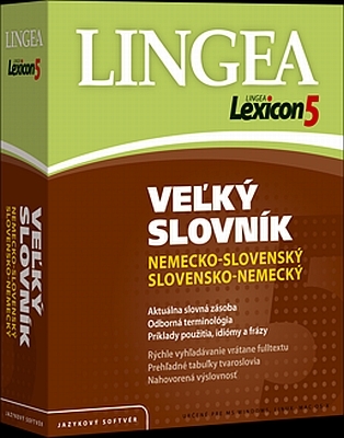 Lingea Lexicon 5 - Großwörterbuch Slowakisch-Deutsch / Deutsch-Slowakisch