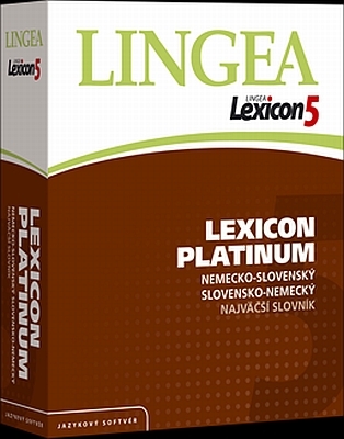 Lingea Lexicon 5 - Platinum Wörterbuch Slowakisch-Deutsch / Deutsch-Slowakisch