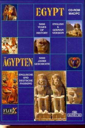 Ägypten, 5000 Jahre Geschichte. Egypt, 5000 Years of History, 1 CD-ROM