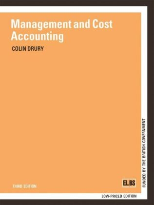 MANAGEMENT AND COST ACCOUNTING -  COLIN M. DRURY