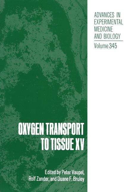 Oxygen Transport to Tissue XV - 