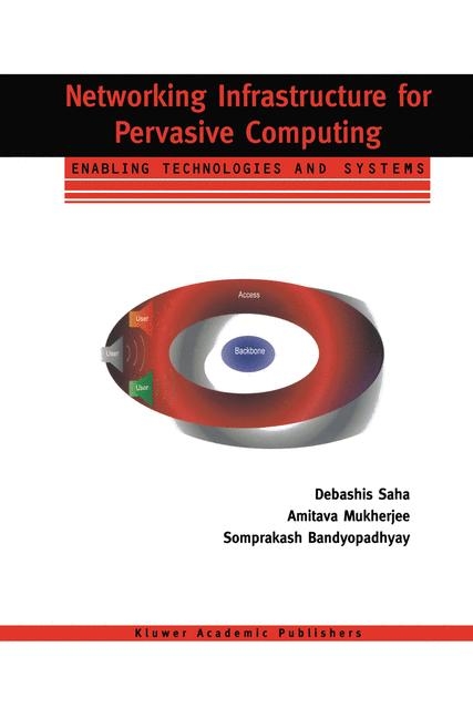 Networking Infrastructure for Pervasive Computing -  Somprakash Bandyopadhyay,  Amitava Mukherjee,  Debashis Saha