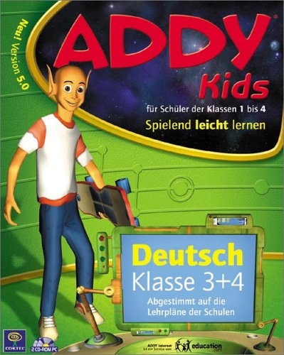 Deutsch Klasse 3+4, 2 CD-ROMs für Windows