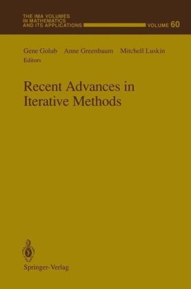 Recent Advances in Iterative Methods - 