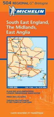 South East England, the Midlands, East Anglia